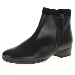 Gabor - Briano Side Zip Ankle Boot, Black