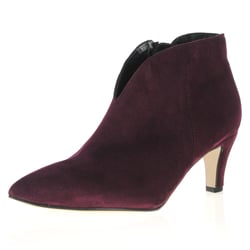 Gabor - Terri Dressy Suede Ankle Boots, Mulberry