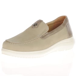 G-Comfort - 2629BC Slip On Loafers, Beige Combi