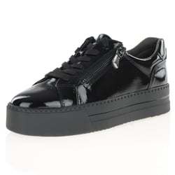 Jana - 23767 Chunky Platform Trainers Black Patent