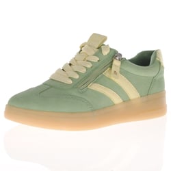 Jana - 23784 Side Zip Trainers, Green