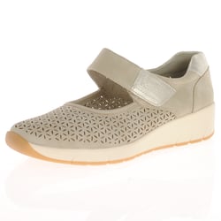 Jana - 24664 Low Wedge Shoes, Taupe