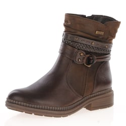 Jana - 25464 Water Resistant Ankle Boots, Brown