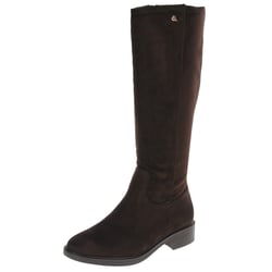 Jana - 25561 Flat Knee Sock Boots, Mocca