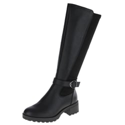 Jana - 25568 Knee Boots, Black