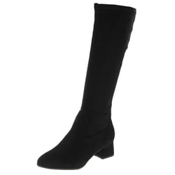 Jana - 25569 Sock Long Boot, Black