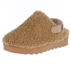 Lunar - Naples Adjustable Strap Slipper, Tan