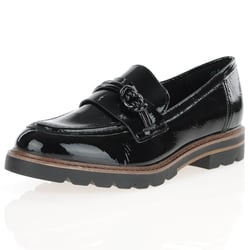 Marco Tozzi -  24704 Flat Loafers Black Patent