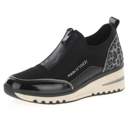Marco Tozzi - 24780 Front Zip Trainers, Black