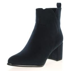 Marco Tozzi - 25095 Block Heeled Ankle Boots, Dark Navy