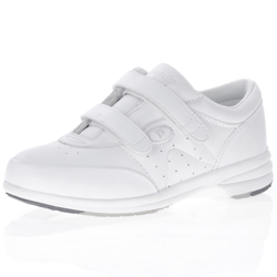Propet - W3845 White Leather Shoes