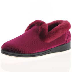 Padders - Repose Warm Lined Slippers, Red