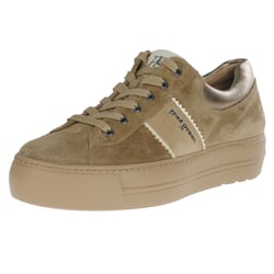 Paul Green - 5567 Suede Flatform Trainers, Antelope