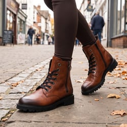 Remonte - D8671-24 Lace Up Ankle Boots - Brown