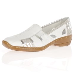 Rieker - 41385-80 Slip On Shoes White