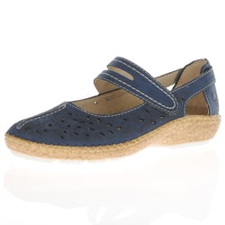 Rieker - 44872-14 Velcro Shoes, Dark Blue