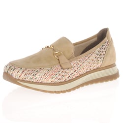 Rieker - 49042-62 Loafers, Beige Multi