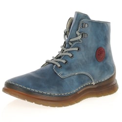 Rieker - 53632-14 Laced Ankle Boots, Blue