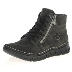 Rieker - 57502-45 Lace Up Boots, Grey