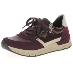 Rieker - 58902-35 Side Zip Trainers, Vino