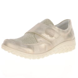 Rieker - 59552-62 Flat Velcro Shoes, Pale Gold