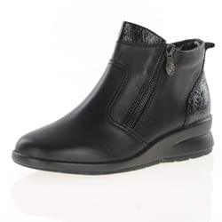 Rieker - L4861-00 Twin Zip Boots, Black
