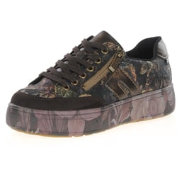 Rieker - M7711-26 Side Zip Trainers, Brown Multi