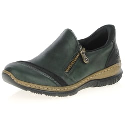 Rieker - N3265-54 Side Zip Shoes, Green