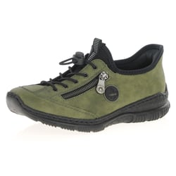Rieker - N3267-54 Casual Bungee Laced Shoes, Khaki