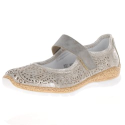 Rieker - N4299-90 Velcro Shoes, Taupe Shimmer