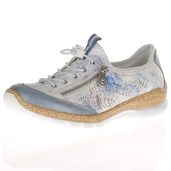 Rieker - N42K6-90 Slip On Shoes, Blue Multi