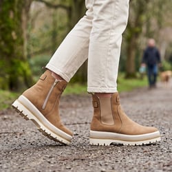 Rieker - Y6260-24 Warm Lined Chelsea Boots - Brown