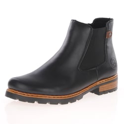 Rieker - Z9354-00 Flat Chelsea Boots, Black