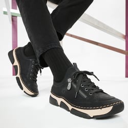 Rieker - 45973-00 Casual Laced Shoes Black