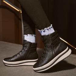 Rieker - W3870-00 Laced Ankle Boots, Black