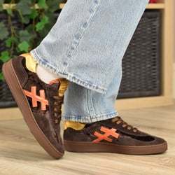 Another Trend - A0328103 Flat Trainers, Brown Multi