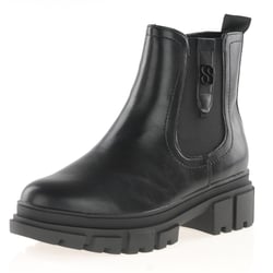 s.Oliver - 25402 Chunky Chelsea Ankle Boots, Black