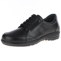 Softmode - Jane Suede Lace Up Shoes - Black