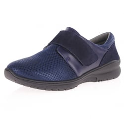 Softmode - Daba Velcro Strap Shoes, Navy