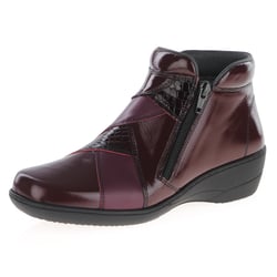 Softmode - Clara Water Resistant Ankle Boots - Bordeaux