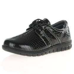 Softmode - Gemma Water Resistant Shoes, Black Croc