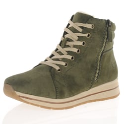 Susst - Devlyn Laced Ankle Boots, Green