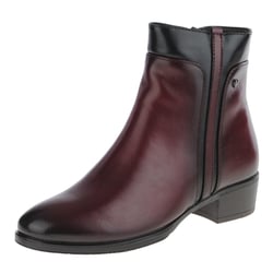 Susst - Jackie Low Heel Ankle Boot, Mulberry