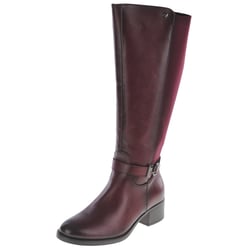 Susst - Sammy Block Heeled Knee Boots Mulberry
