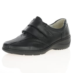 Waldlaufer - 607302 Velcro Strap Shoes, Black