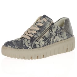 Waldlaufer - 941005 Side Zip Shoes, Floral