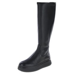 Wonders - A-5204 Leather Knee Boots Black Wonders - A-5204 Leather Knee Boots Black