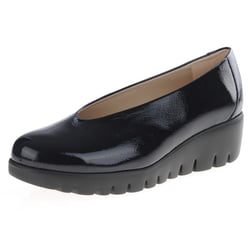 Wonders - 33100 Patent Fly Wedge Pumps - Navy Wonders - 33100 Patent Fly Wedge Pumps - Navy
