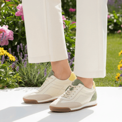Gabor - 432.14 Retro Trainers Cream Multi