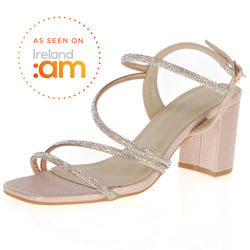 Lunar - Toulouse Block Heel Sandal, Champagne